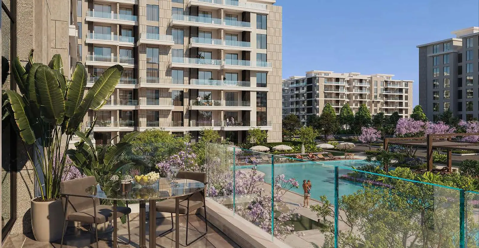 التشطيب والتسليم في الباتيو ريفا Patio Riva